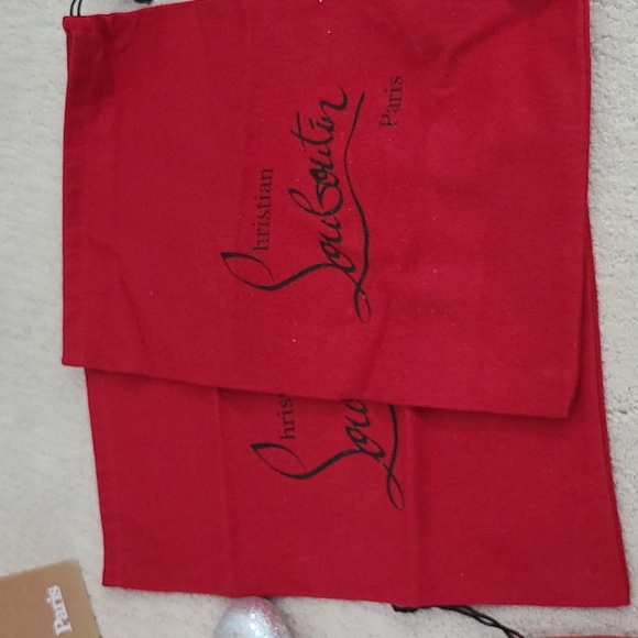 Christian Louboutin Glitter Heels - Picture 2 of 12